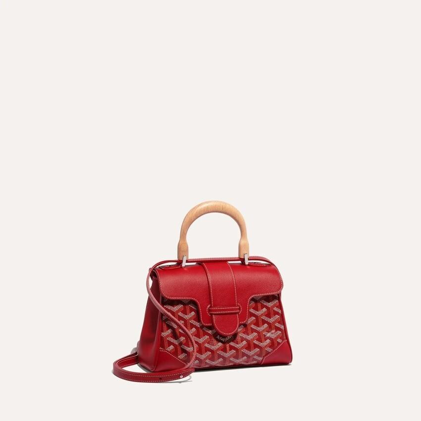 GOYARD Soft Saigon Mini Tote Bag Red Women’s SAIGON MINTY 02 CL 02 P