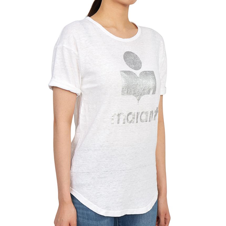 Isabel Marant Women's Short Sleeve T-Shirt TS0004FA A1N10E 20WH
