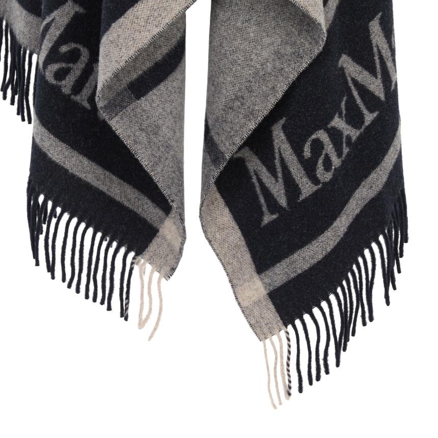 Max Mara Wool Cape Jacket HILDE Beige