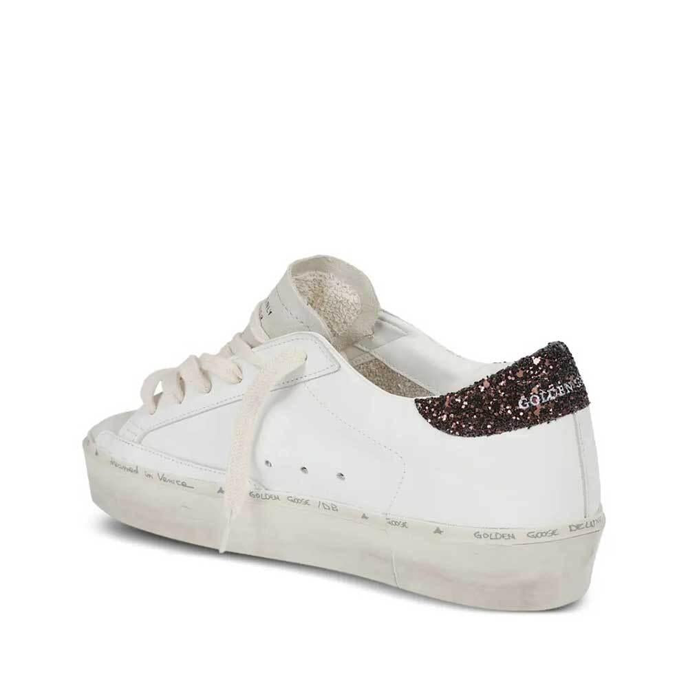 GOLDEN GOOSE Glitter Heel Tab High Star Low-Top Sneakers GWF00118 F007526 12278
