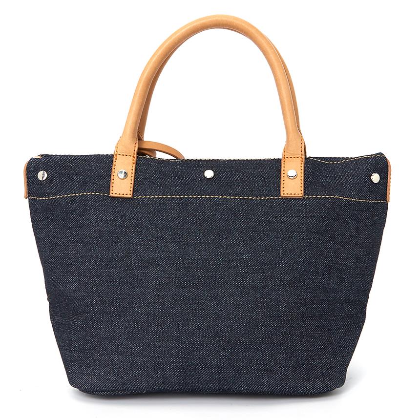 HORN GARMENT Women's Denim Tote Bag HCS 3A SB05 INDIGO