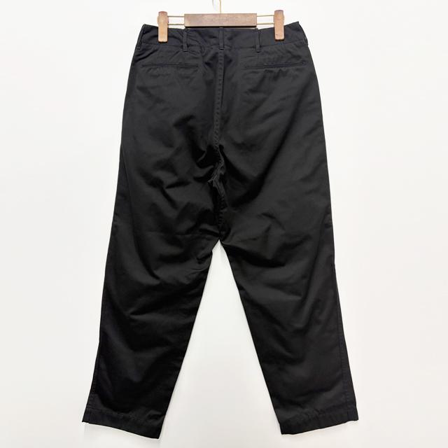 nanamica Wide Chino Pants Beige Cotton Unisex