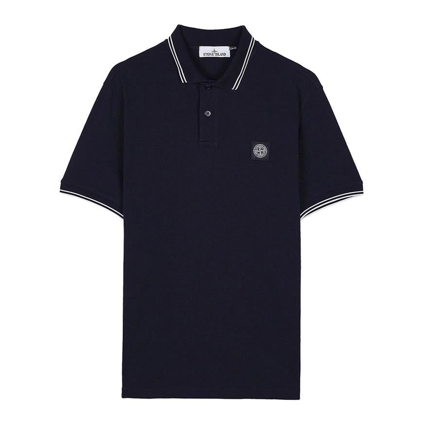 STONE ISLAND Men's Logo Patch Polo T-Shirt L1S152200010 S0018 V0020