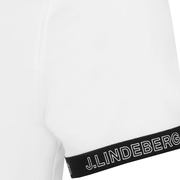 J LINDEBERG GUY Regular Fit Polo Shirt Men's White