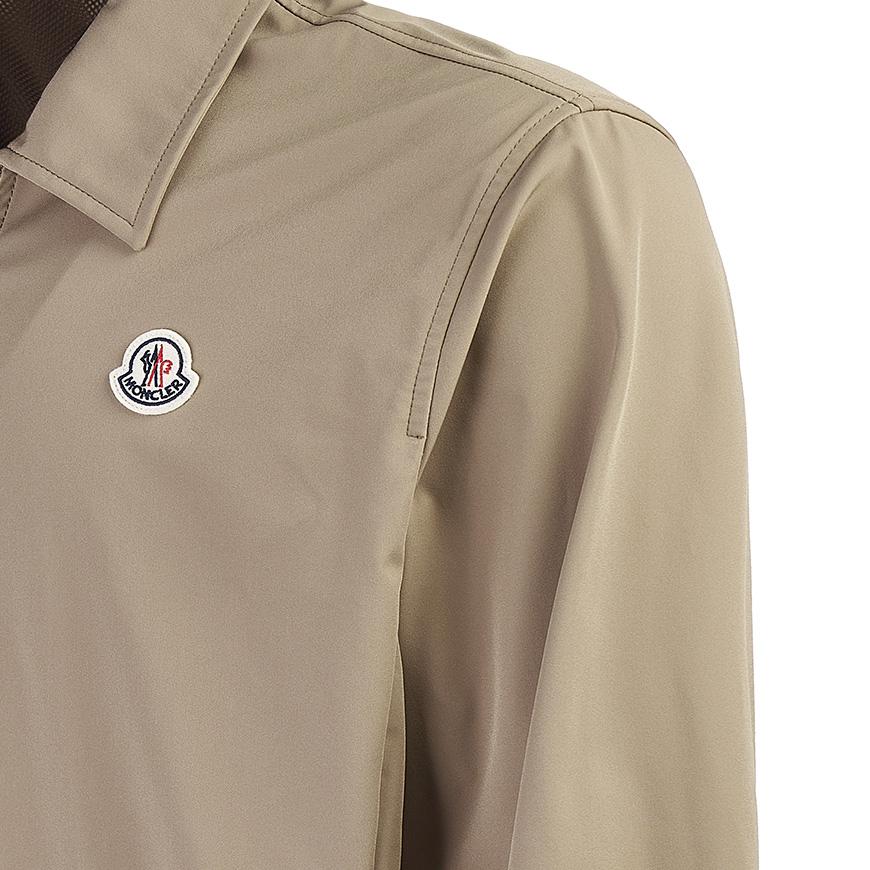 Moncler Men’s Logo Nylon Shirt Jacket 1A00146 598G8 209