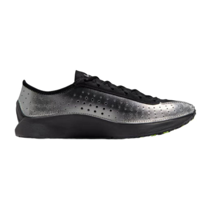 Nike Metallic Silver/Black Air Superfly Low-Top Sneakers