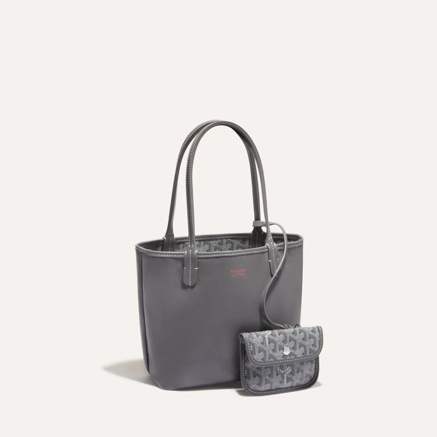 GOYARD Anjou Mini Tote Bag Gray Women’s ANJOUSMINCG51TY51P