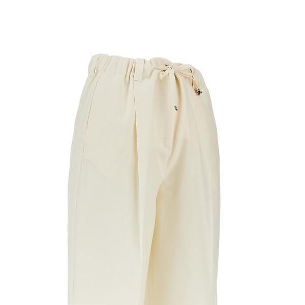Moncler Beige Cropped Trousers
