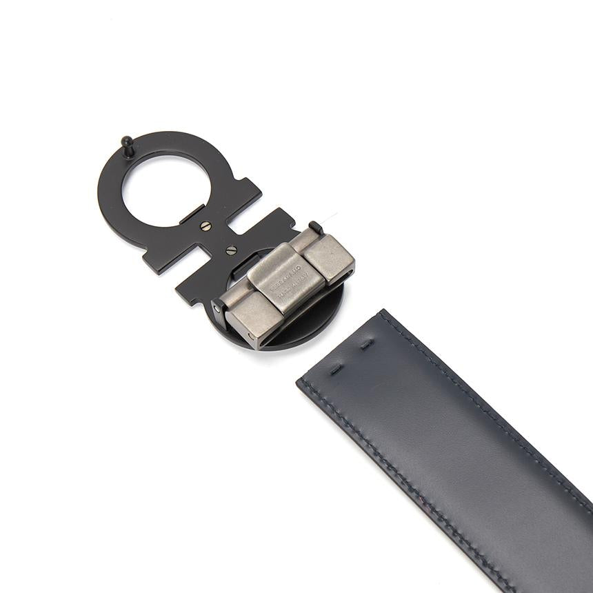 Ferragamo Gancini Reversible Men's Belt Pre-Cut 67 9710 018 0688772