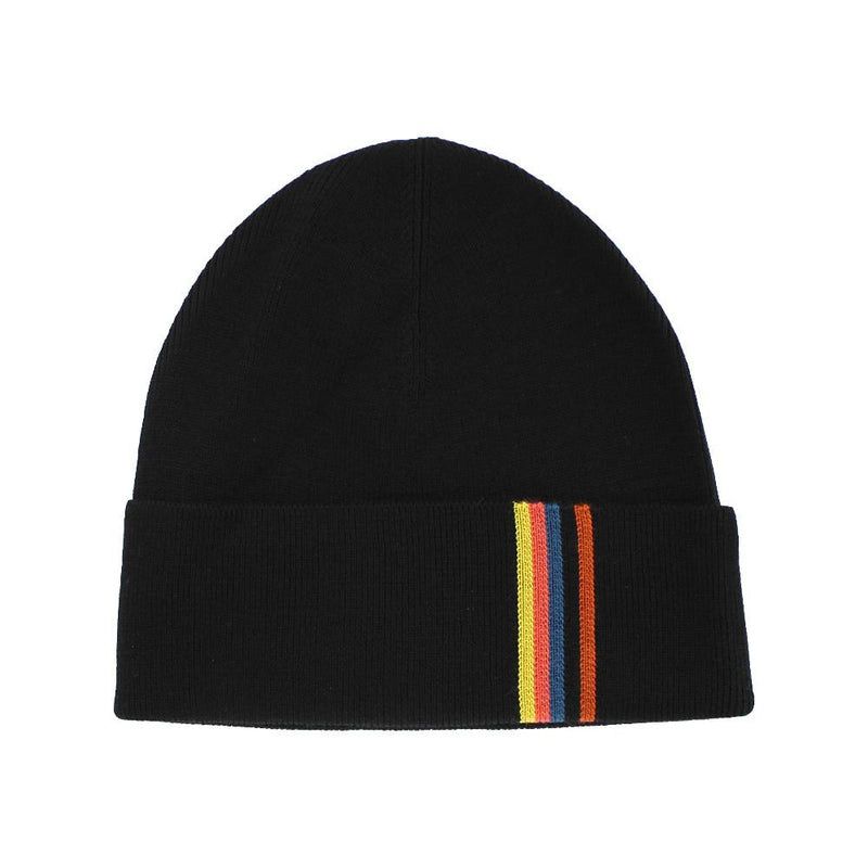 Paul Smith Stripe Detail Wool Beanie M1A 383AL M394 79