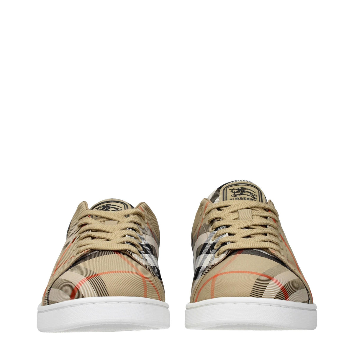 BURBERRY Leather Low-Top Sneakers for Men