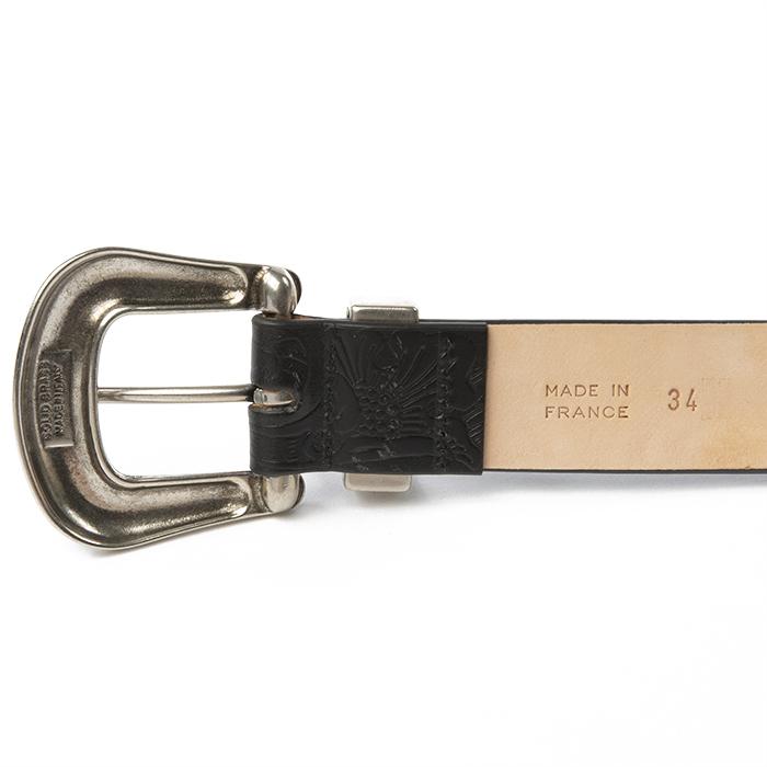 Balmain Women’s Buffalo Western Belt Black