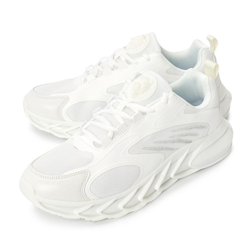 PLEIN SPORT Unisex Low Top Sneakers White Leather