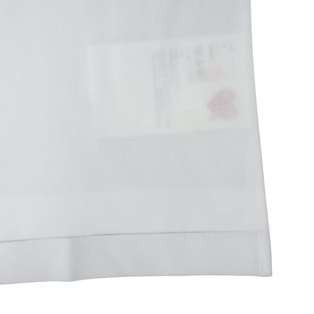 Comme des Garcons Red Heart Patch Men’s Short Sleeve Polo Shirt