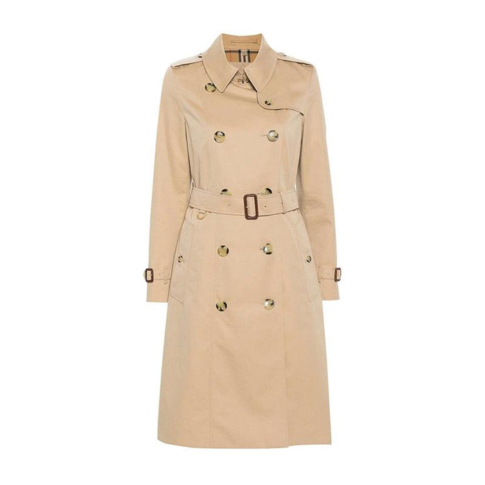 BURBERRY Long Chelsea Heritage Trench Coat Beige