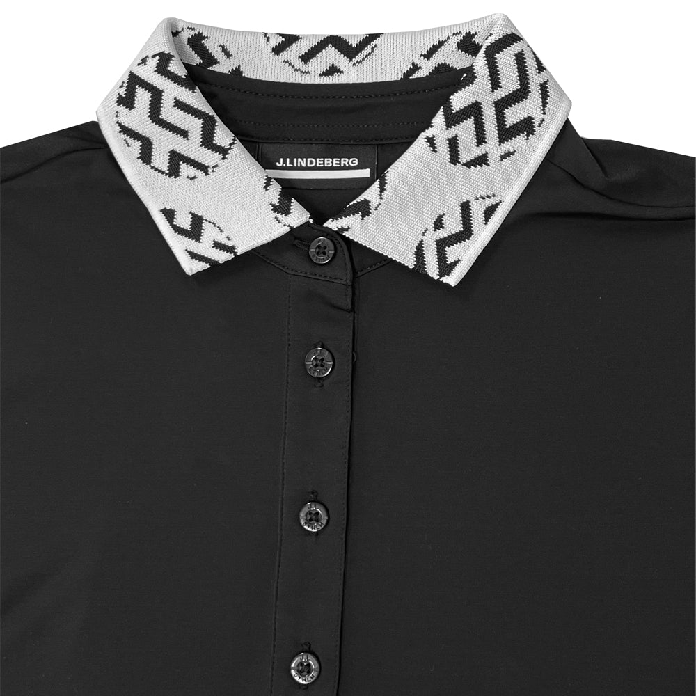 J LINDEBERG Black Tilly Polo Shirt Women’s