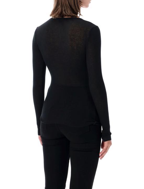 JAMES PERSE Black Long Sleeve Sweatshirt