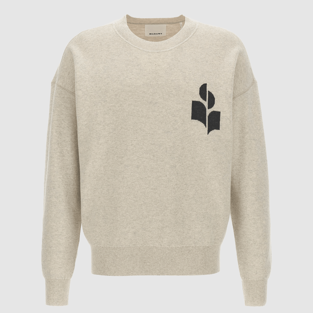 Isabel Marant Men’s Atli Crewneck Knit Sweater PU0048HA A1L03H 02LY