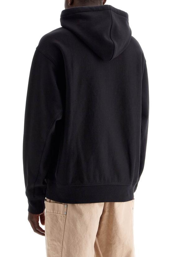 CARHARTT WIP American Script Hoodie Sweatshirt Women Black Cotton