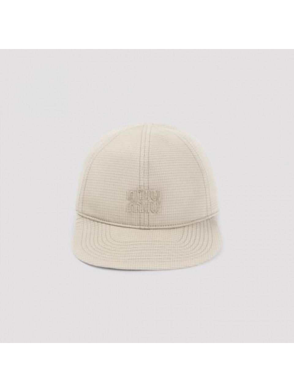 Miu Miu Women's Cotton Baseball Cap 5HC369 2G80 F0065