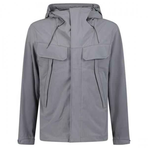 CP Company Shell-R Double Pocket Goggle Jacket Green