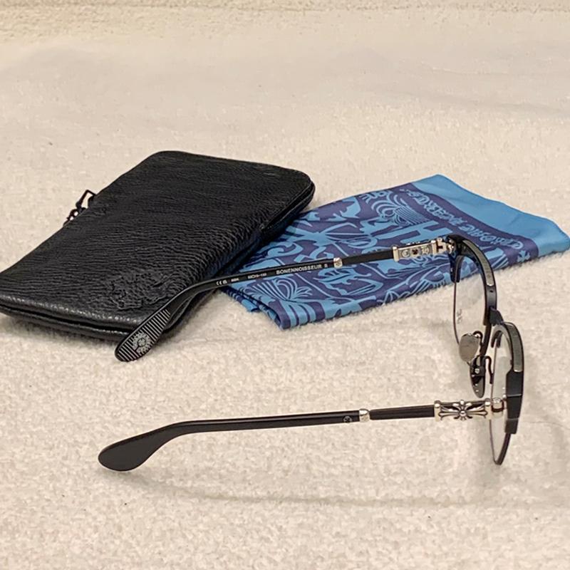 Chrome Hearts Matte Black Bonen Neuheuer 2 Eyeglasses Unisex