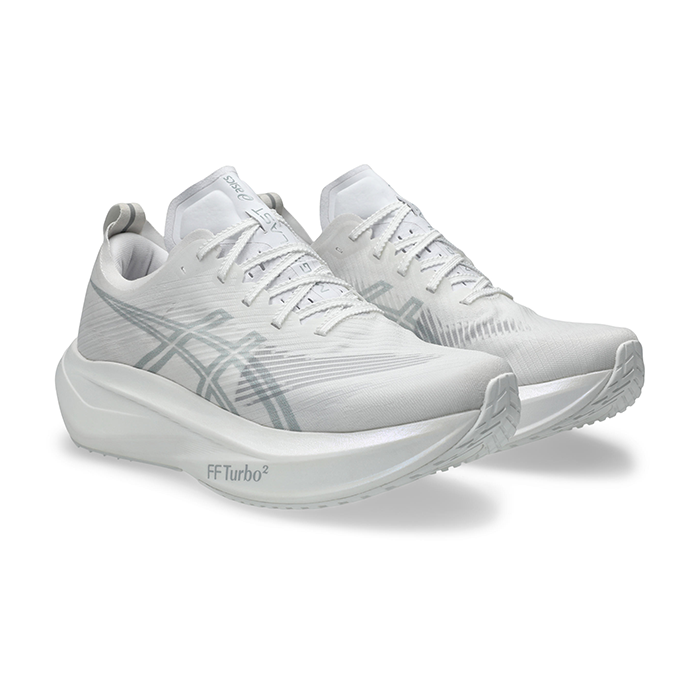 Asics White Piedmont Grey Running Shoes Low-Top Sneakers Unisex 1013A170 100