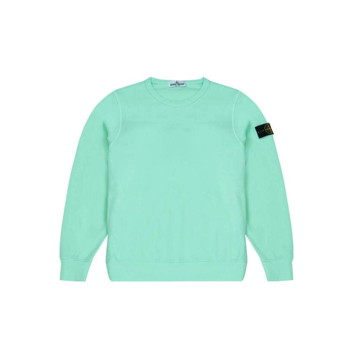 STONE ISLAND Kids Womens Logo Patch Crewneck Sweatshirt V0052