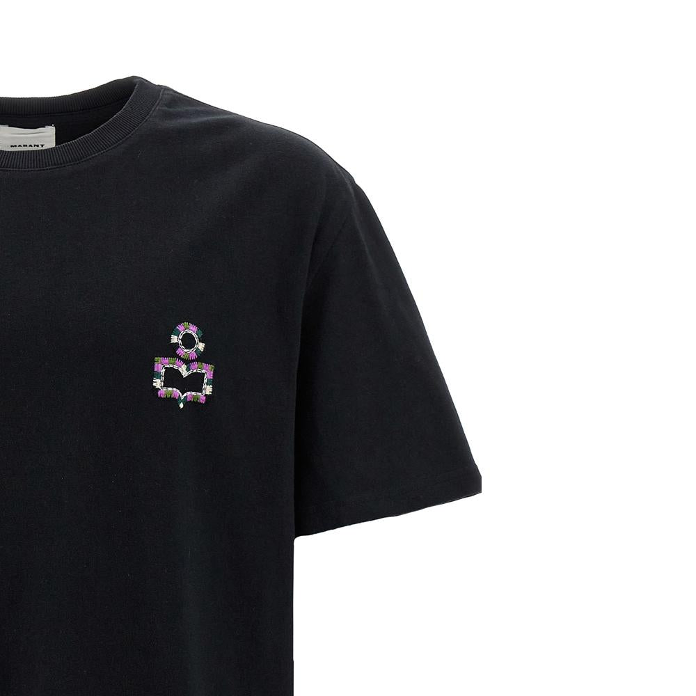 Isabel Marant HUGO Embroidered T-Shirt Black Men’s