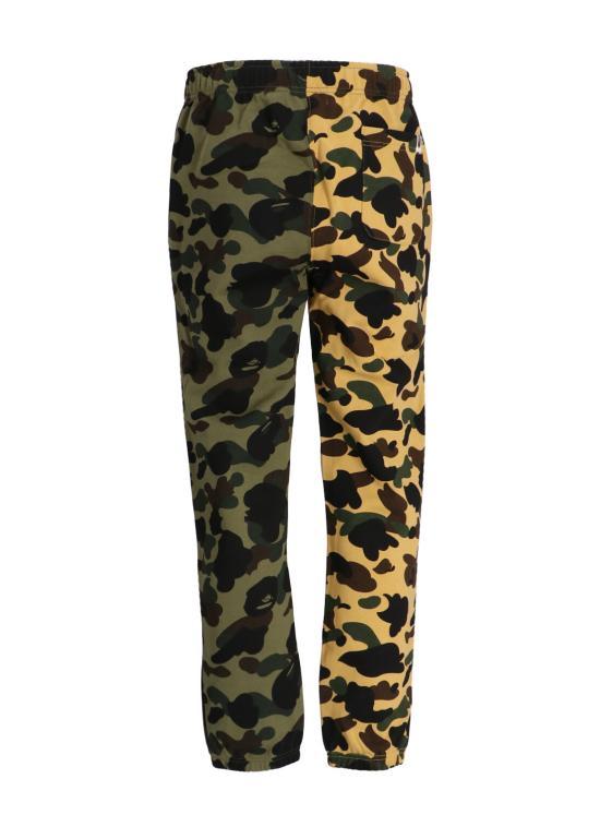 BAPE Straight Classic Pants for Men 001PTL301008MMUL MULTI DOM