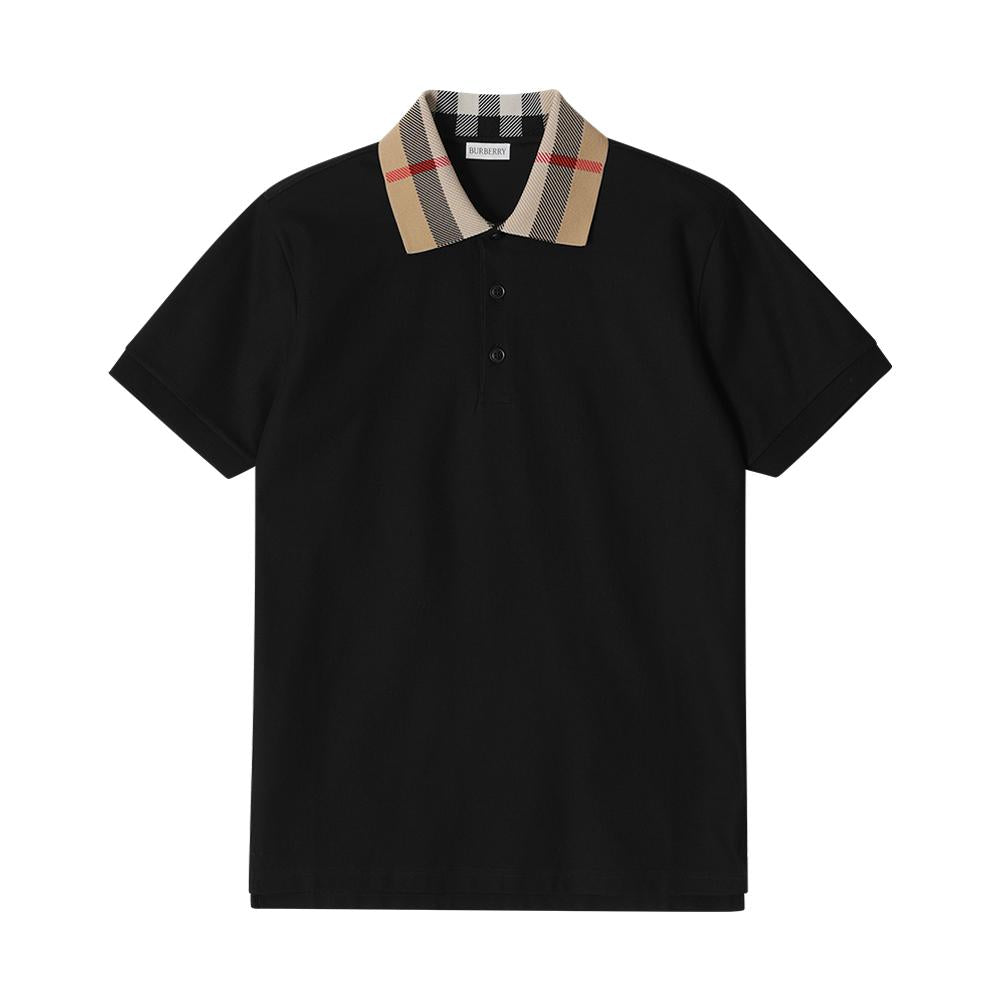 BURBERRY Vintage Check Short Sleeve Polo Shirt for Men