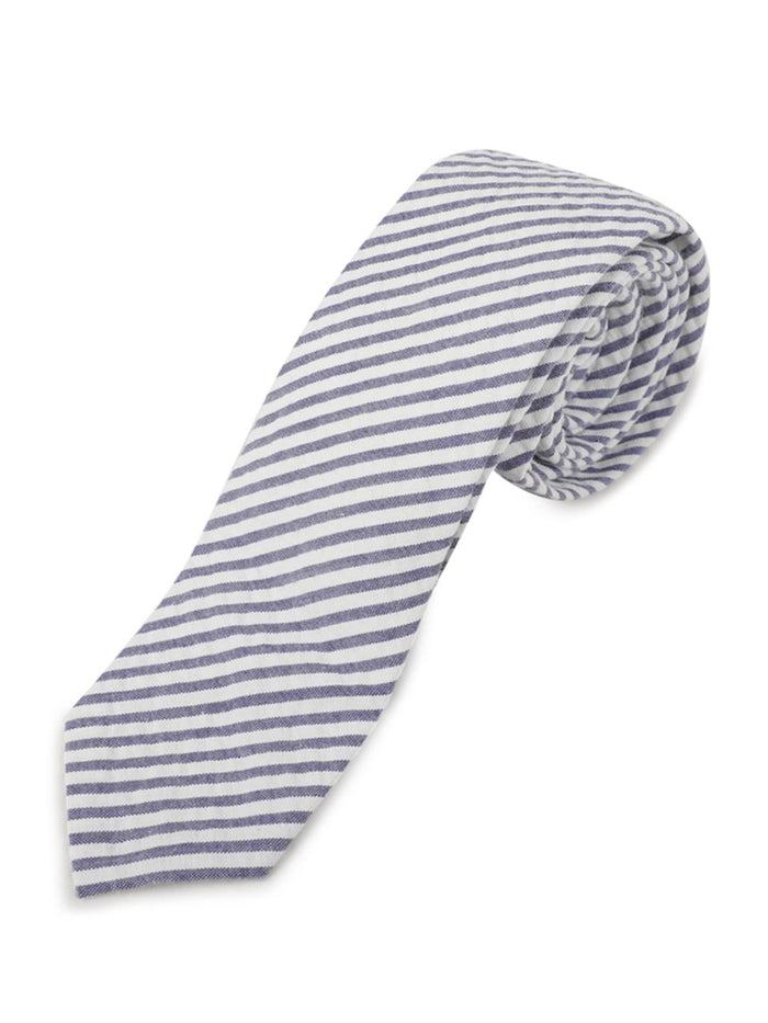 THOM BROWNE Classic Silk Tie Navy MNL001A 00572 415