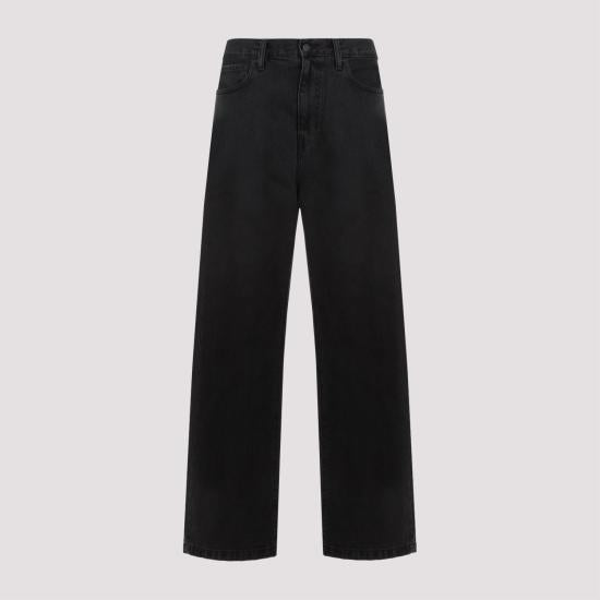 CARHARTT WIP Black Denim Landon Jeans Men’s Pants
