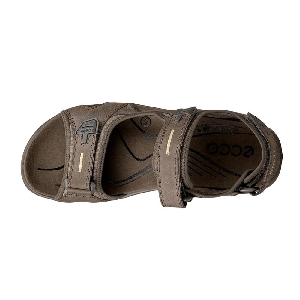 ecco Offroad Men’s Sandals Black Leather Outdoor Sandals