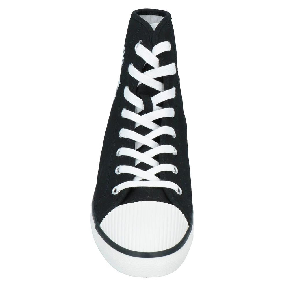 Isabel Marant Black Leather High-Top Sneakers
