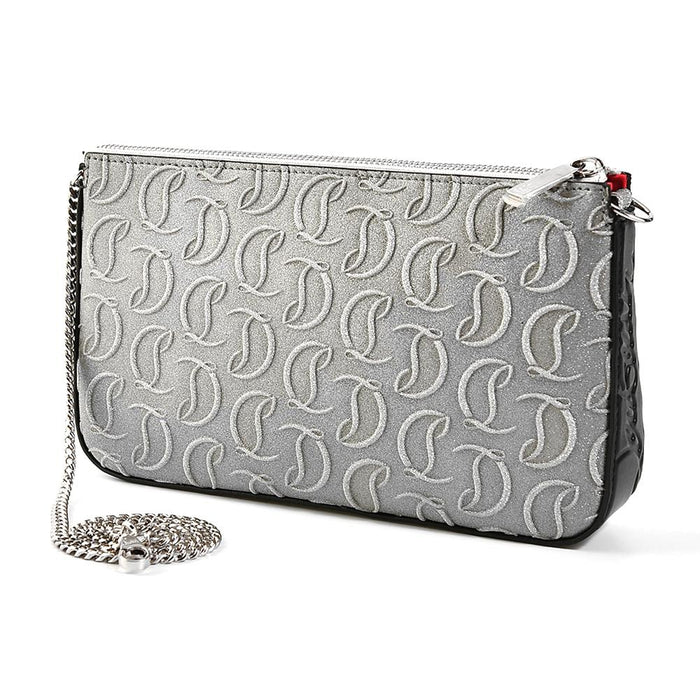 Christian Louboutin Glitter Clutch Shoulder Bag