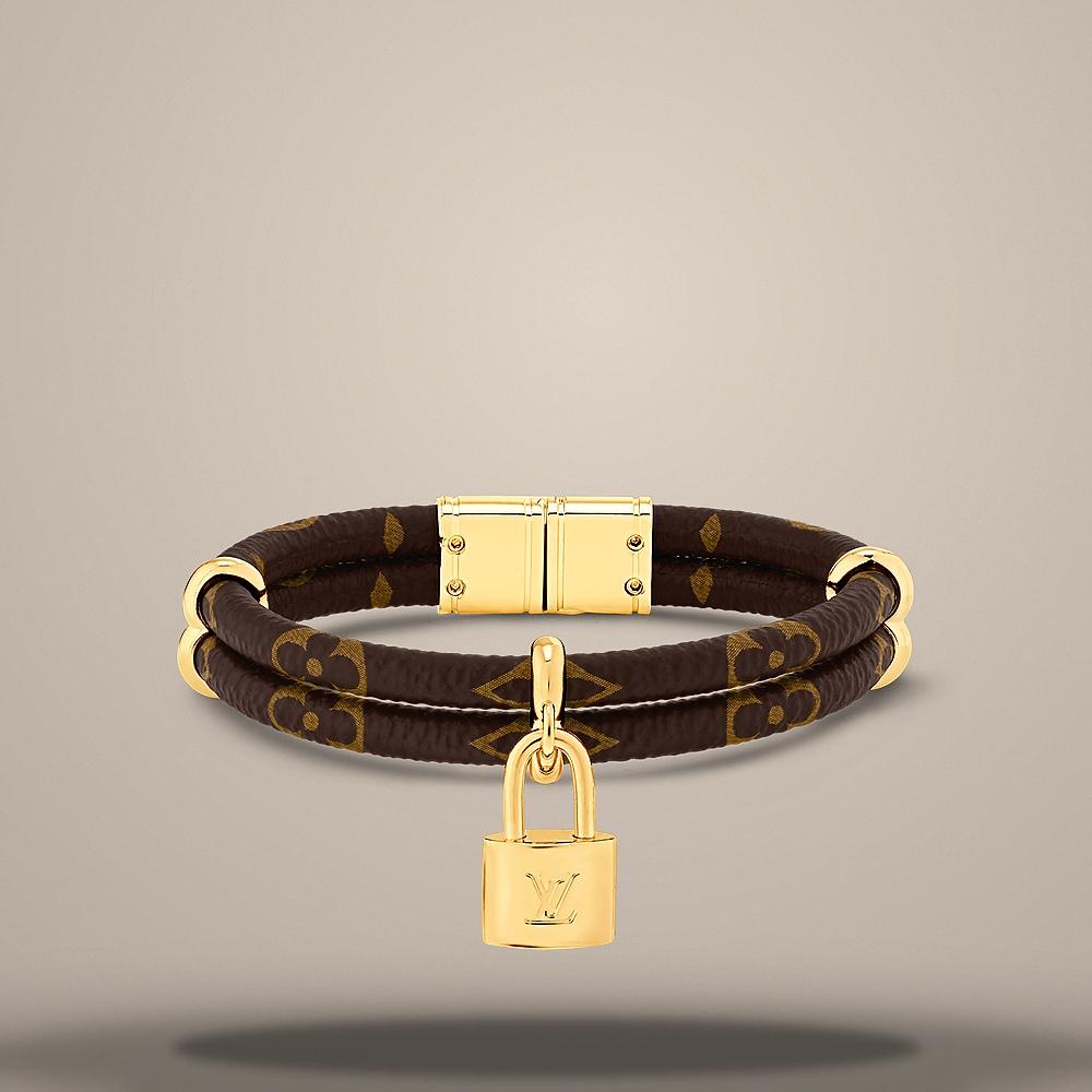 Louis Vuitton Monogram Keep It Twice Bracelet 19 cm 1AKCTS