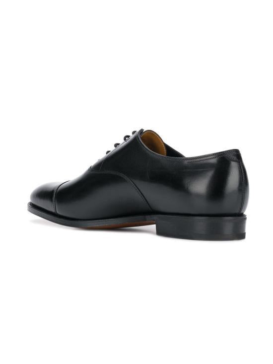 JOHN LOBB Black Leather Dress Shoes