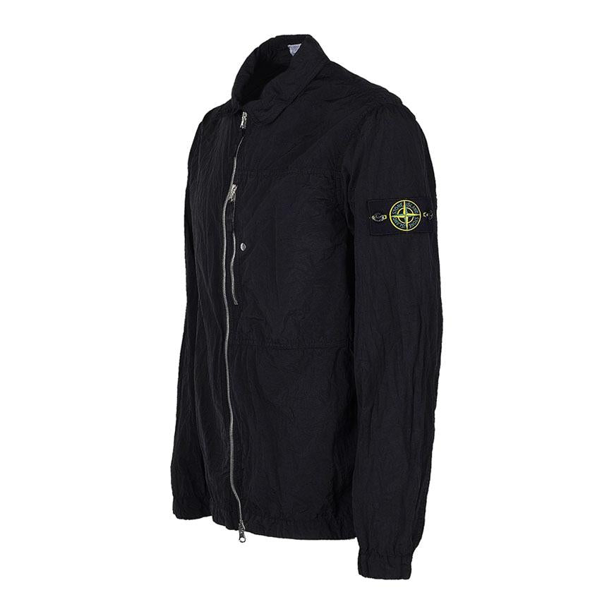 STONE ISLAND Men’s Zip Pocket Overshirt Long Sleeve Shirt V0029