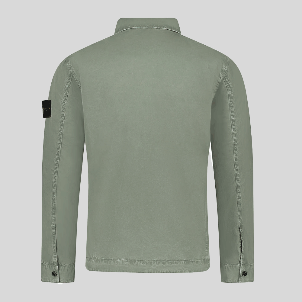 STONE ISLAND Men Old Effect Overshirt Jacket 1200032 S00WN V0159