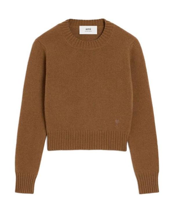 AMI De Coeur Cashmere Crewneck Sweater FKS832 005 216