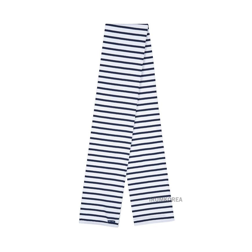 Saint James Unisex EVE ECHARPE II NEIGE MARINE Scarf