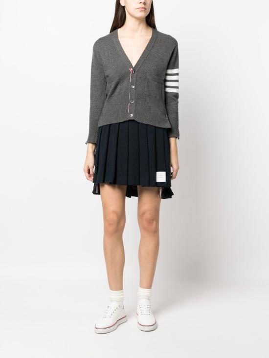 THOM BROWNE Midi Skirt FJK091A F0302 415 NAVY DOM