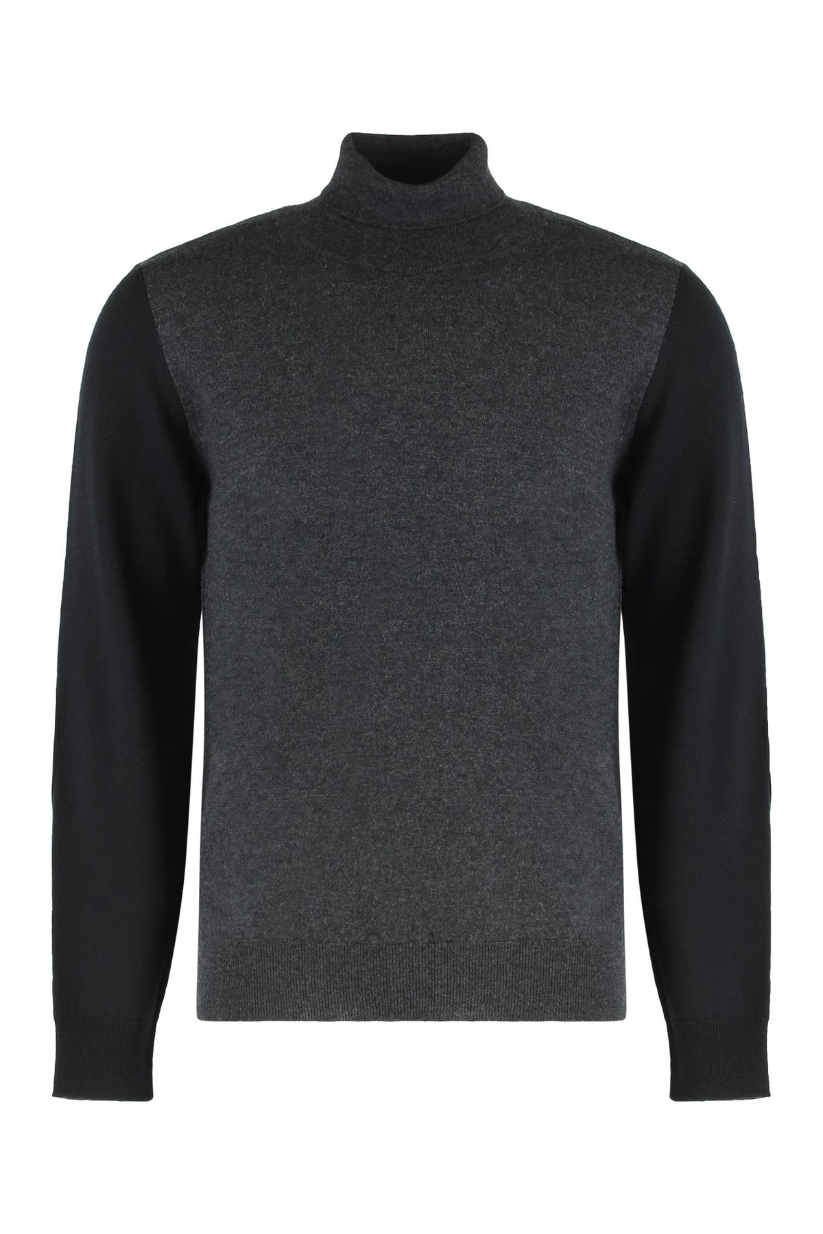 Maison Margiela Wool Turtleneck Sweater Black Men