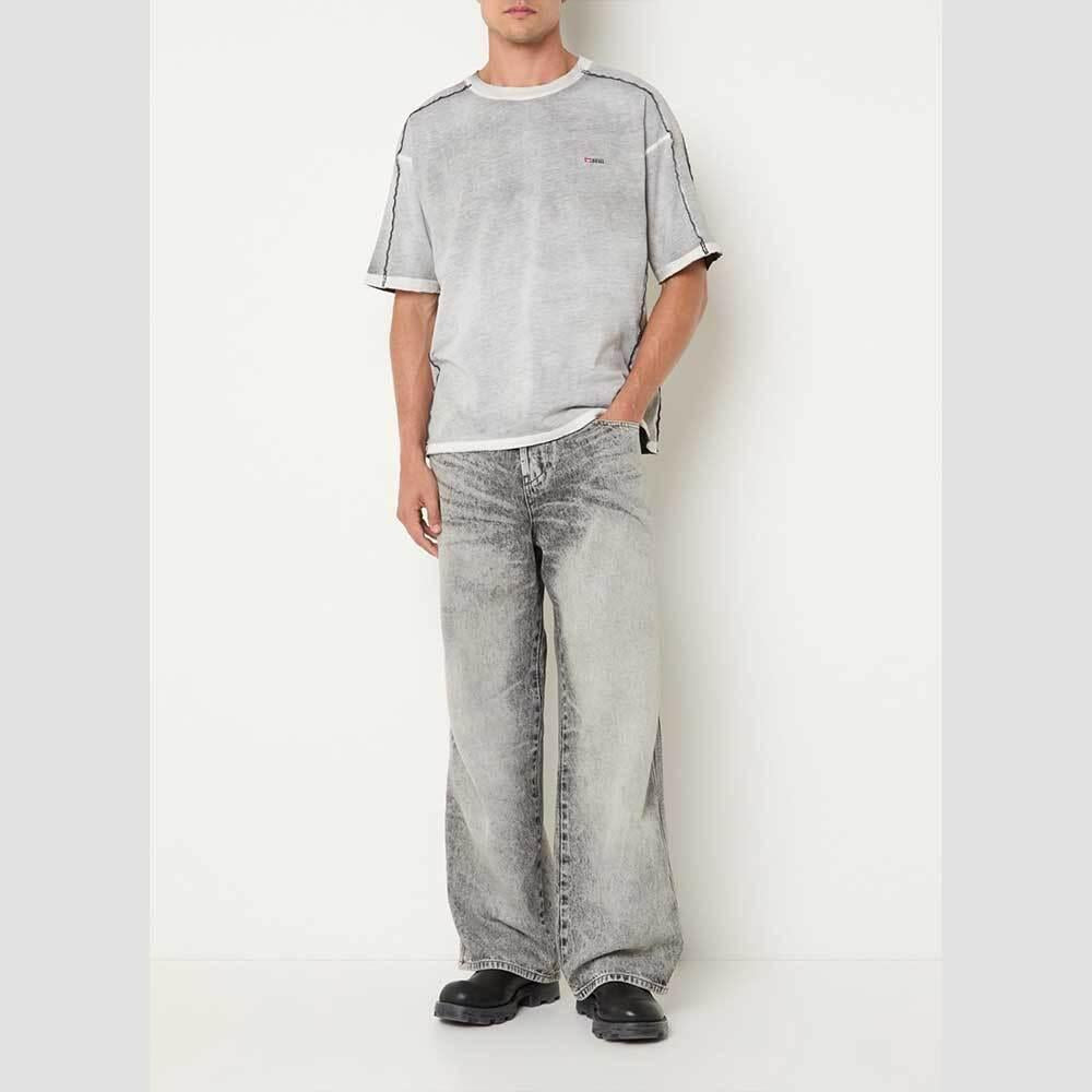 DIESEL Color Spray Short Sleeve T-Shirt Men A19922 0BMCC 9XXA