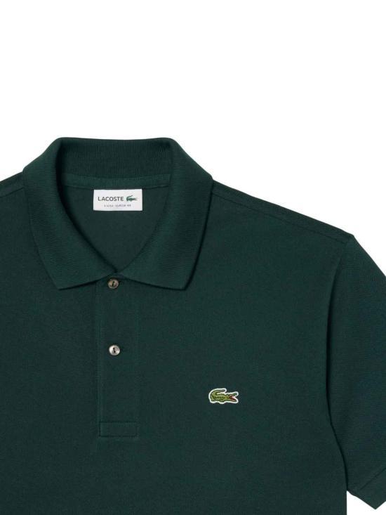 Lacoste Classic Fit Pique Polo Shirt for Men L1212AFK VERT DOM