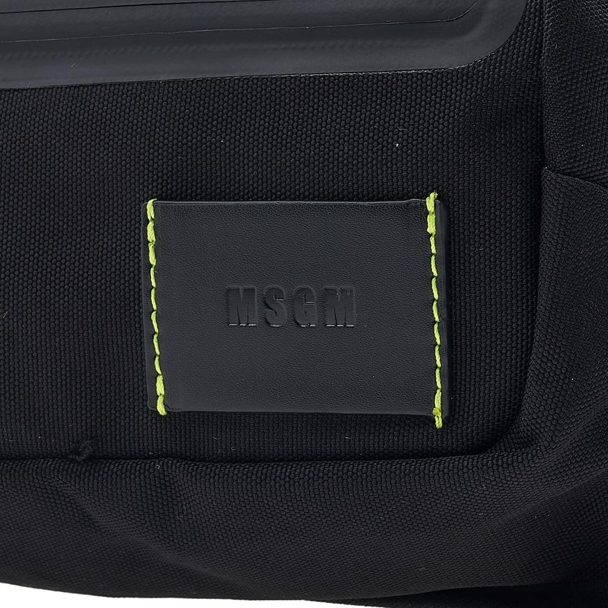 MSGM Women’s Belt Bag Black Crossbody Bag