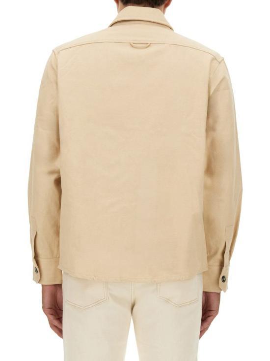 A.P.C. Ecru Cotton Long Sleeve Shirt COGZZH02918AAD