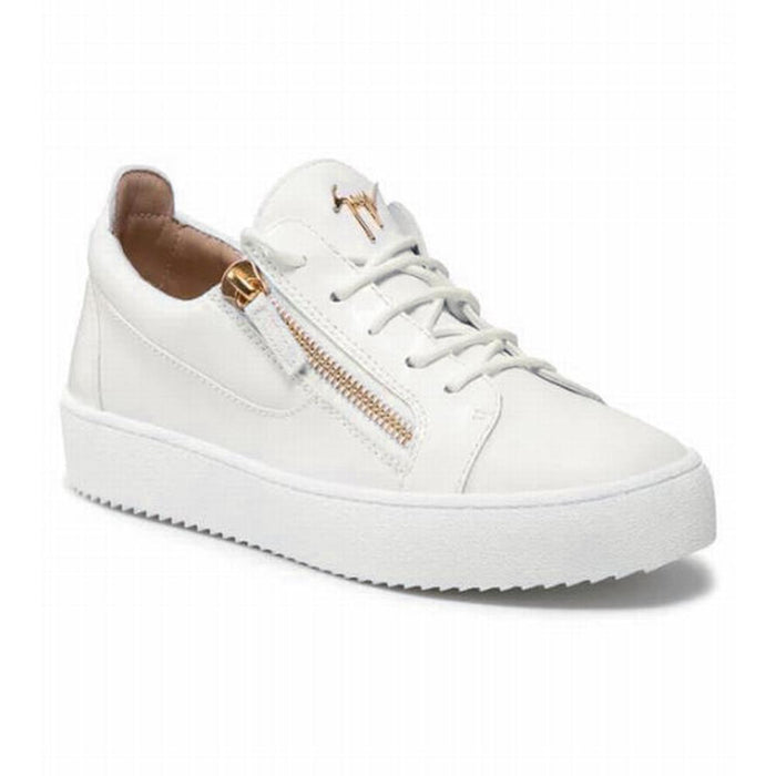 Giuseppe Zanotti Gail May London White Low-Top Sneakers