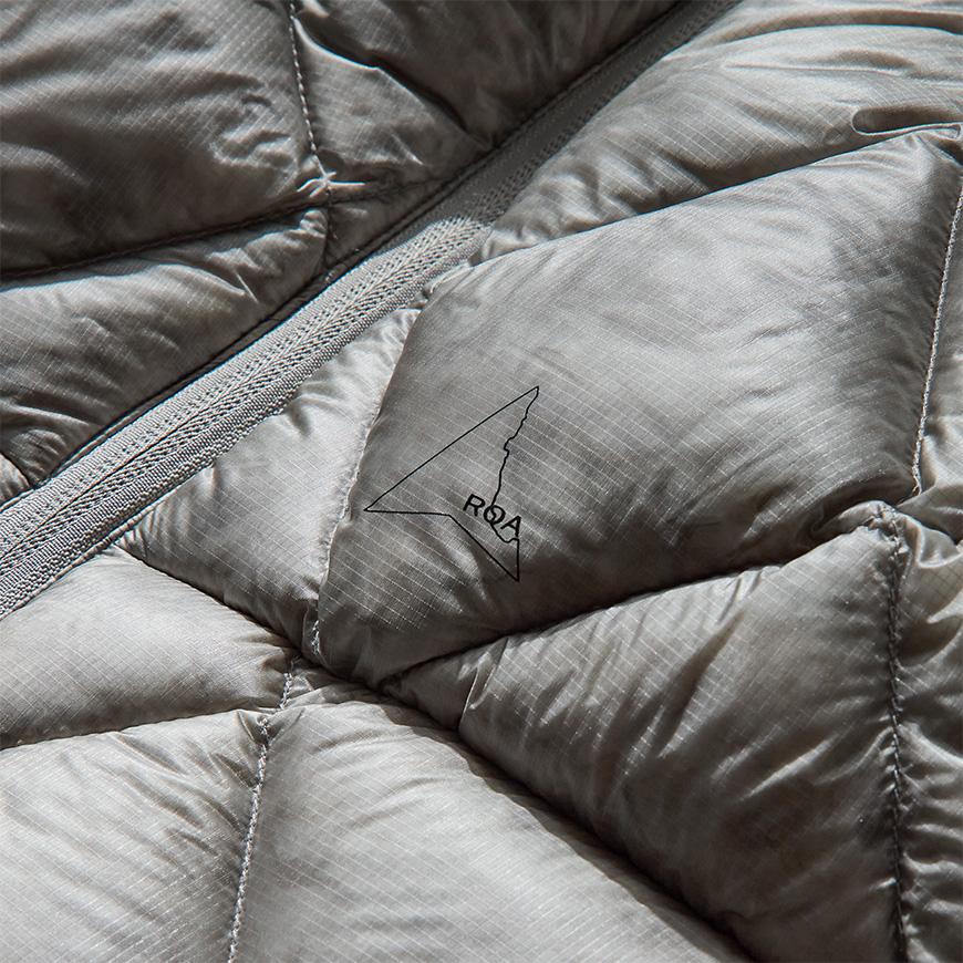 ROA Men’s Quilted Puffer Vest RBMW0493FA327 GRY0004